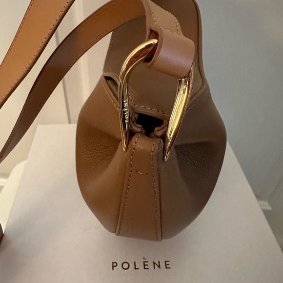 New Authentic POLENE TONCA purse! Duo Camel NIB W/dust bag - Picture 8 of 14